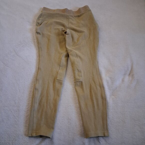 Tuff Rider Women's Size 30 Beige Cotton Schoolers Pull On Breeches - Picture 7 of 11